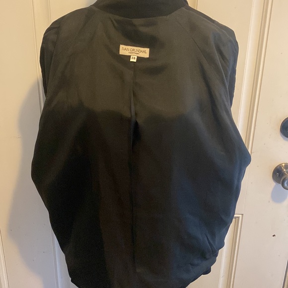 IVAN GRUNDAHL Copenhagen Black BlazerJacket Sz 36 - Picture 9 of 9